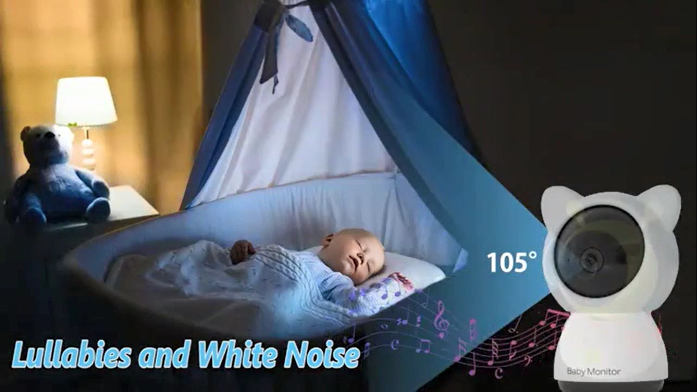 MARS Smart WiFi  Baby Monitor with App Control