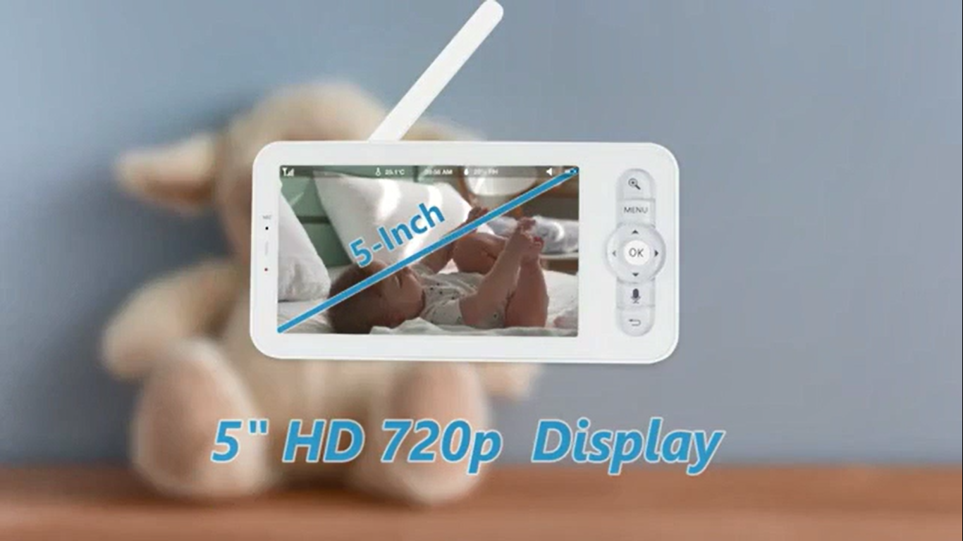 MARS Smart WiFi  Baby Monitor with App Control