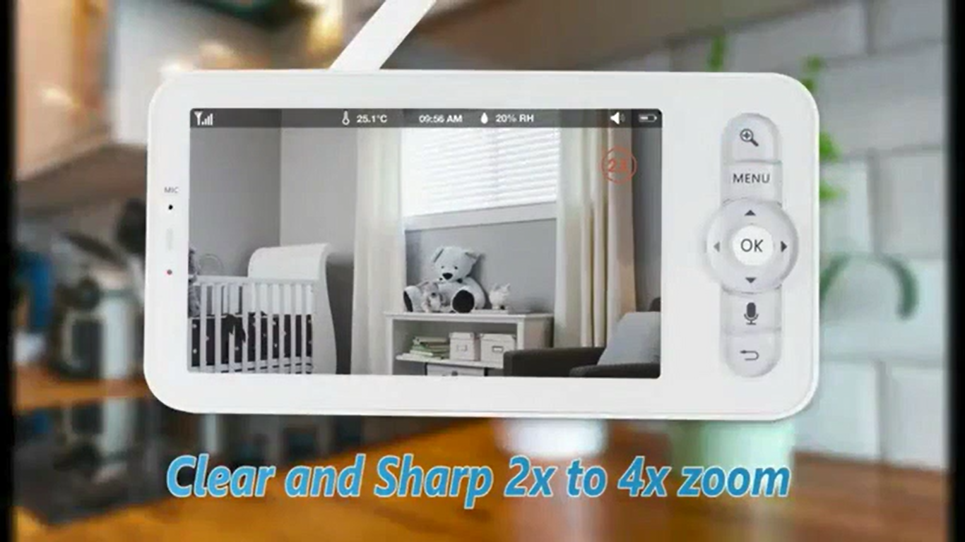MARS Smart WiFi  Baby Monitor with App Control
