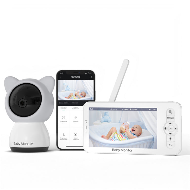 MARS Smart WiFi  Baby Monitor with App Control