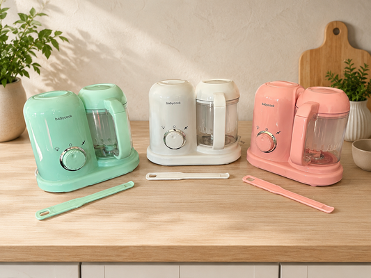 MARS Baby Cook Book (Green/Pink/White)